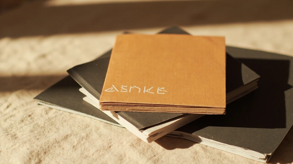 Stack of printed product spec booklets